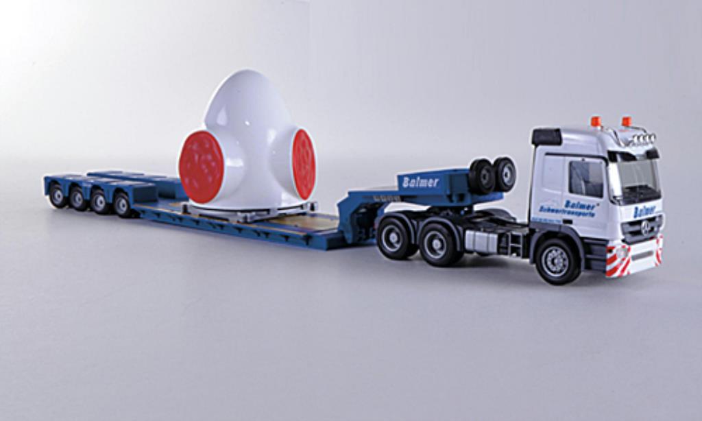 Mercedes Actros 1/87 Herpa L 02 Balmer Tieflade-SZ mit Nabe modelauto