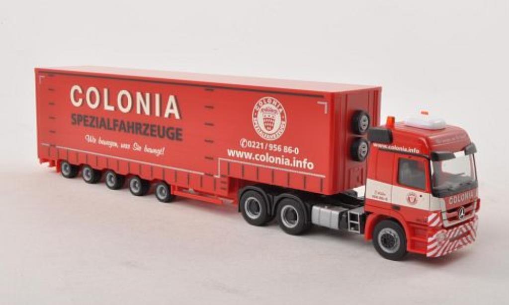 Mercedes Actros 1/87 Herpa L 08 Colonia Volumen-SZ modelauto