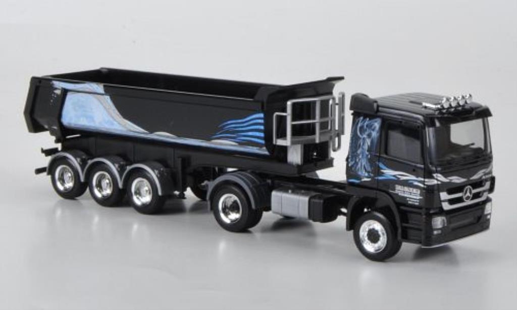 Mercedes Actros 1/87 Herpa L 08 Rundmulden-SZ Wagner modelauto