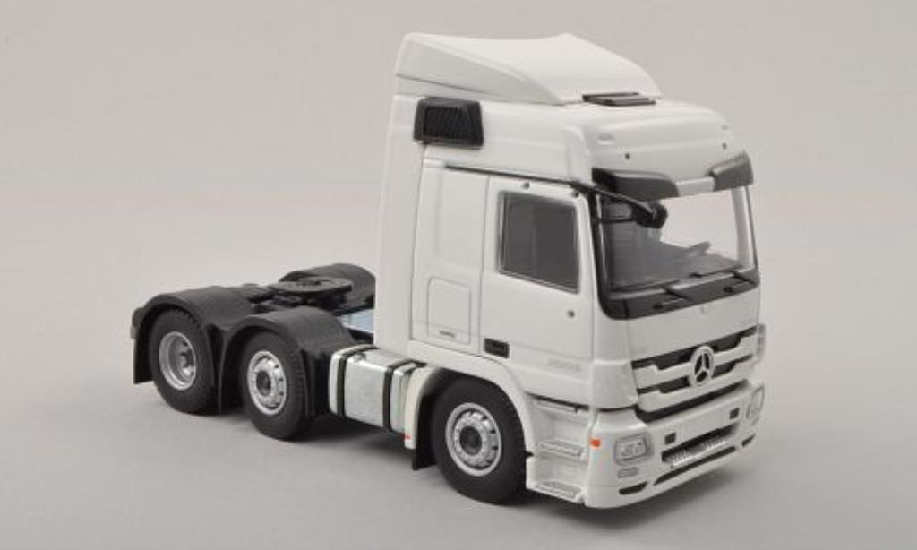Mercedes Actros 1/50 Tekno L MP3 wit 6x2 Zugmaschine modelauto