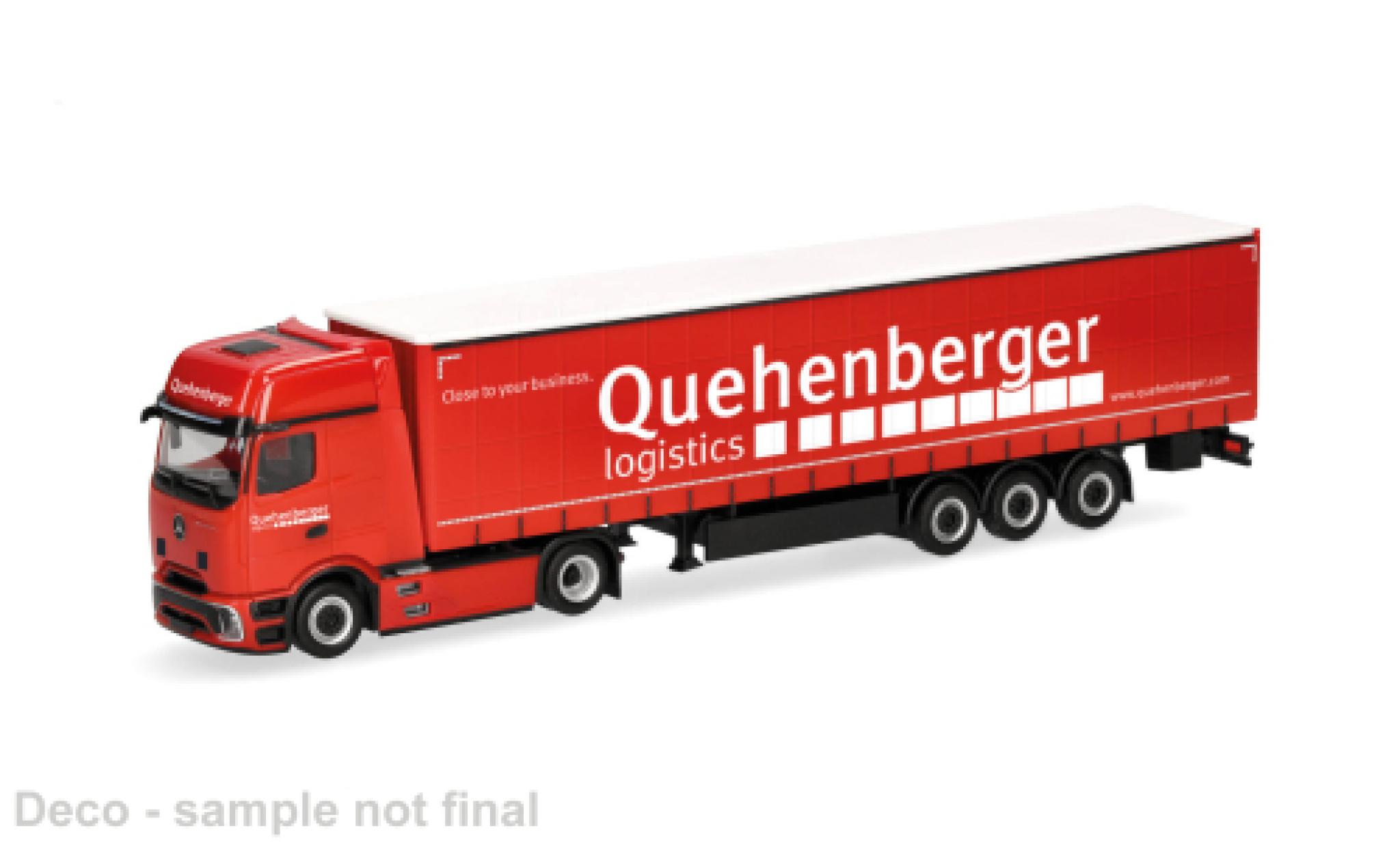 Mercedes Actros 1/87 Herpa L ProCabin Quehenberger (A) 1:87 modelauto