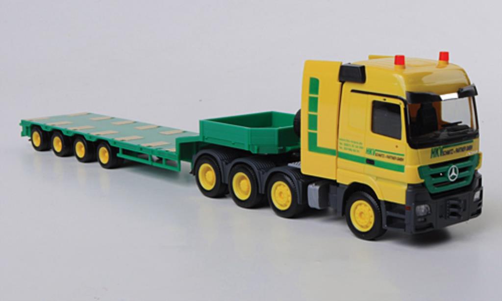 Mercedes Actros 1/87 Herpa LH 08 HKV Krane Semitieflader-SZ modelauto