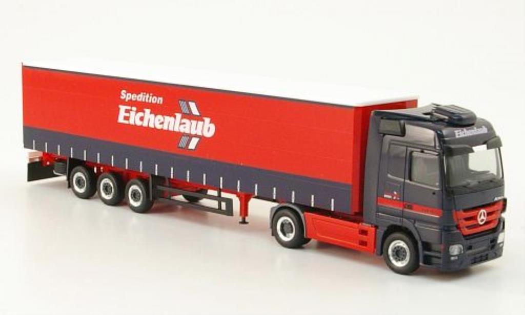 Mercedes Actros 1/87 Herpa LH 08 Spedition Eichenlaub Gardinenplanen-SZ modelauto