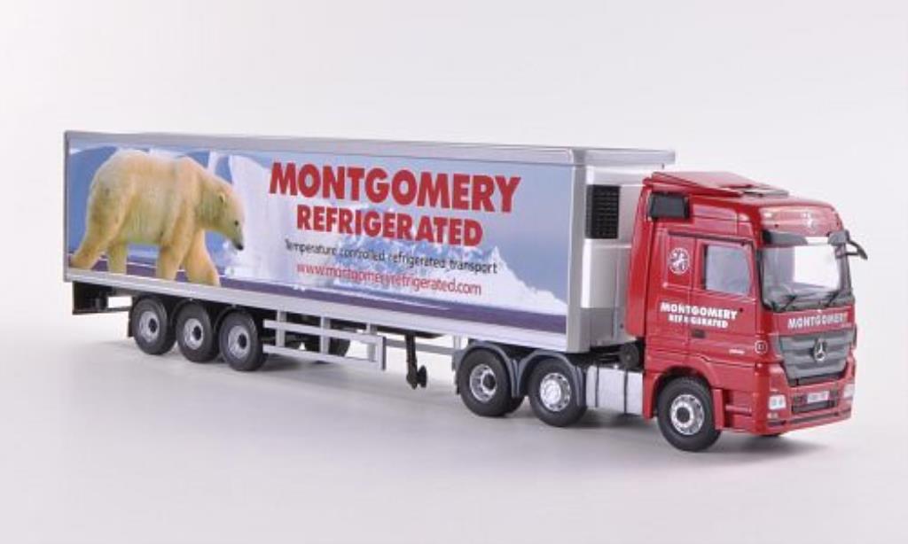 Mercedes Actros 1/50 Corgi Montgomery Refrigerated Kuhlkoffer-SZ modelauto