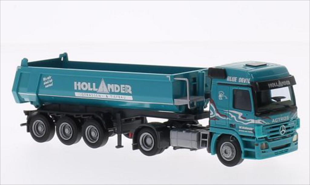 Mercedes Actros 1/87 AWM MP 2 L Hollander (C)Mulden-SZ modelauto