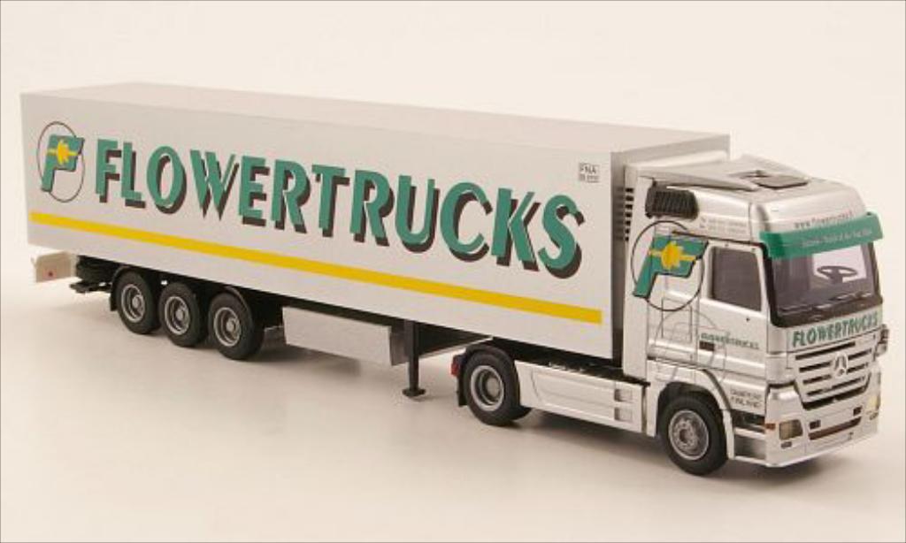 Mercedes Actros 1/87 AWM MP2 LH/Aerop. Flowertrucks Kuhl-KSZ modelauto