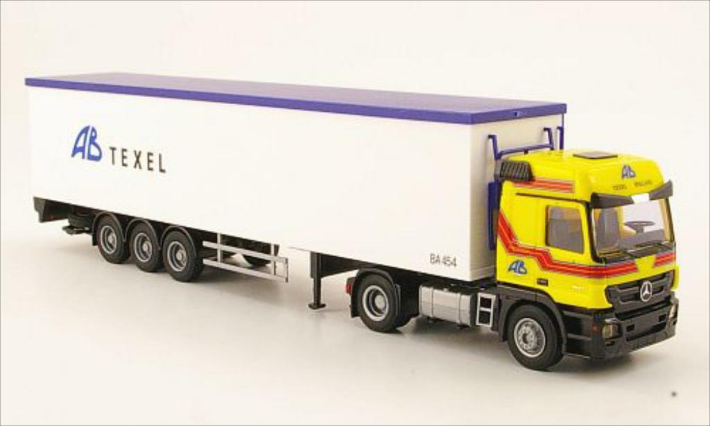 Mercedes Actros 1/87 AWM MP3 L AB Texel Schubboden-SZ modelauto