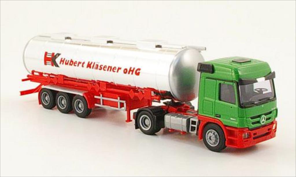 Mercedes Actros 1/87 AWM MP3 L Klasener Tank-SZ modelauto