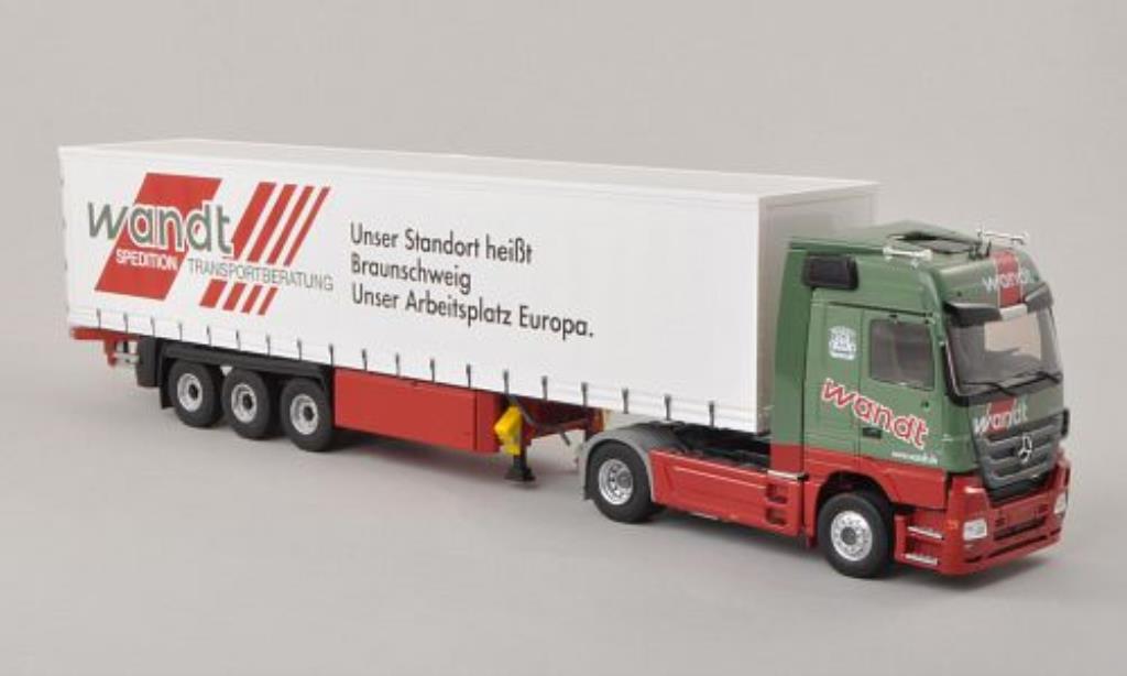 Mercedes Actros 1/43 Eligor MP3 Spedition Wandt Gardinenplanen-Sattelzug limitierte Auflage 99 Stuck modelauto