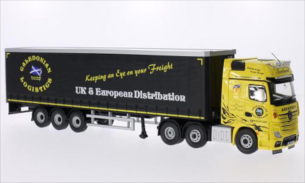 Mercedes Actros 1/50 Corgi MP4 RHD Caledonian Logistics modelauto