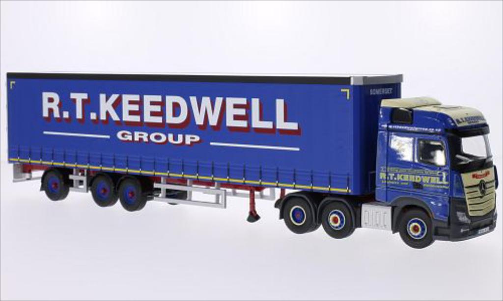 Mercedes Actros 1/50 Corgi MP4 RHD R.T. Keedwell Group modelauto
