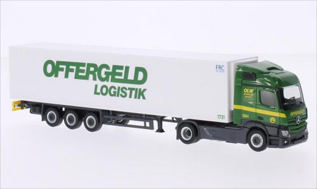 Mercedes Actros 1/87 Herpa Streamspace Offergeld modelauto