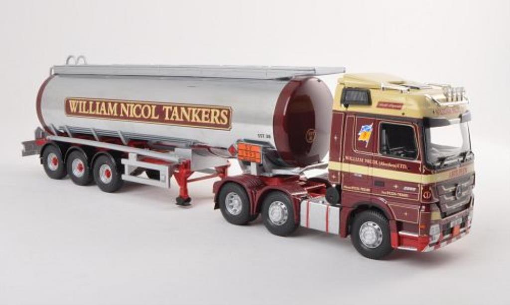 Mercedes Actros 1/50 Corgi Tanksattelzug William Nicol Tankers modelauto