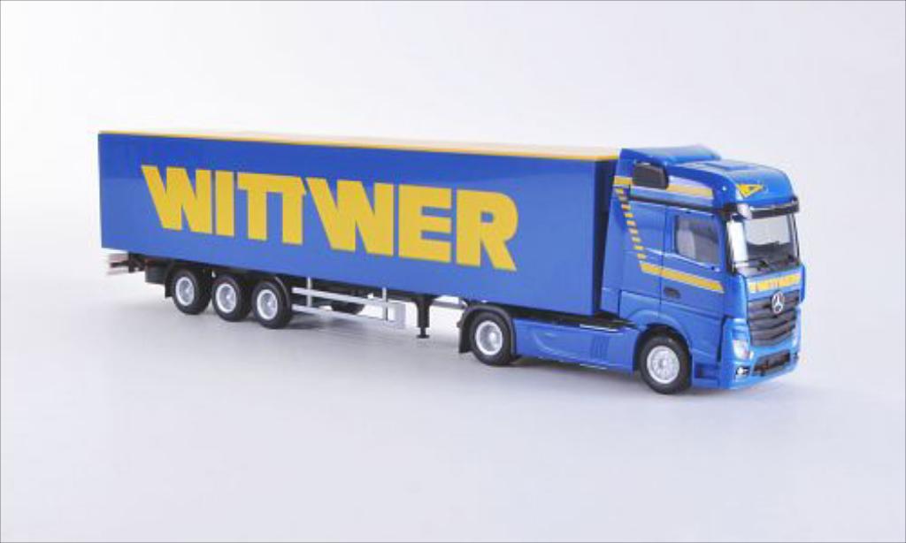 Mercedes Actros 1/87 Herpa Wittwer modelauto