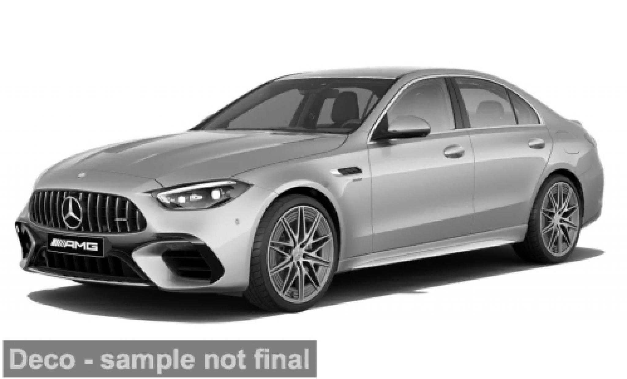 Mercedes Classe C 1/18 I Norev AMG C 63 (W206) grijs 2021 1:18 modelauto