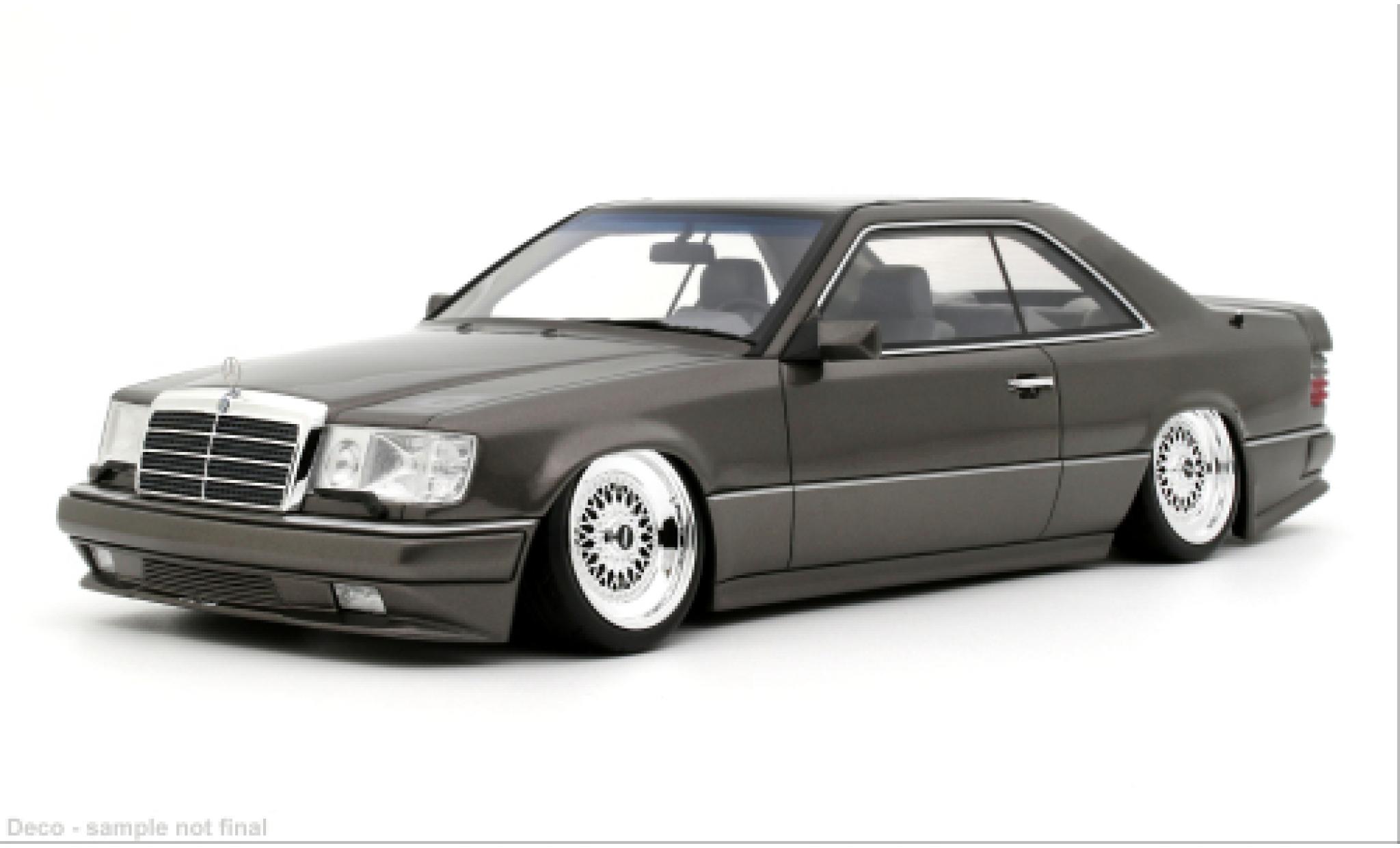 Mercedes Classe E 1/18 Ottomobile AMG C124 anthrazit/grijs 2022 1:18 modelauto