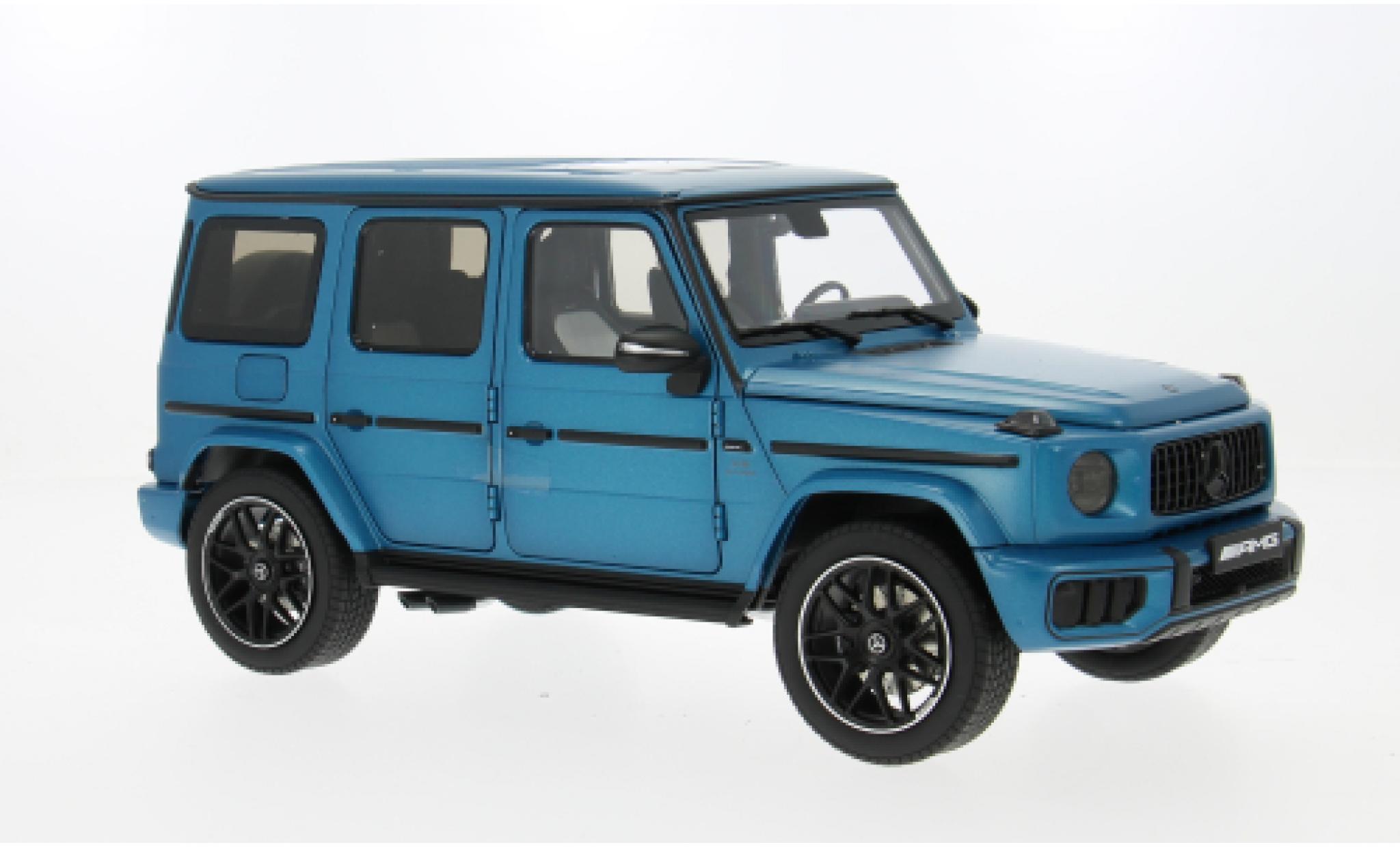 Mercedes Classe G 1/18 I Norev AMG G 63 (W465) blauw 2024 1:18 modelauto