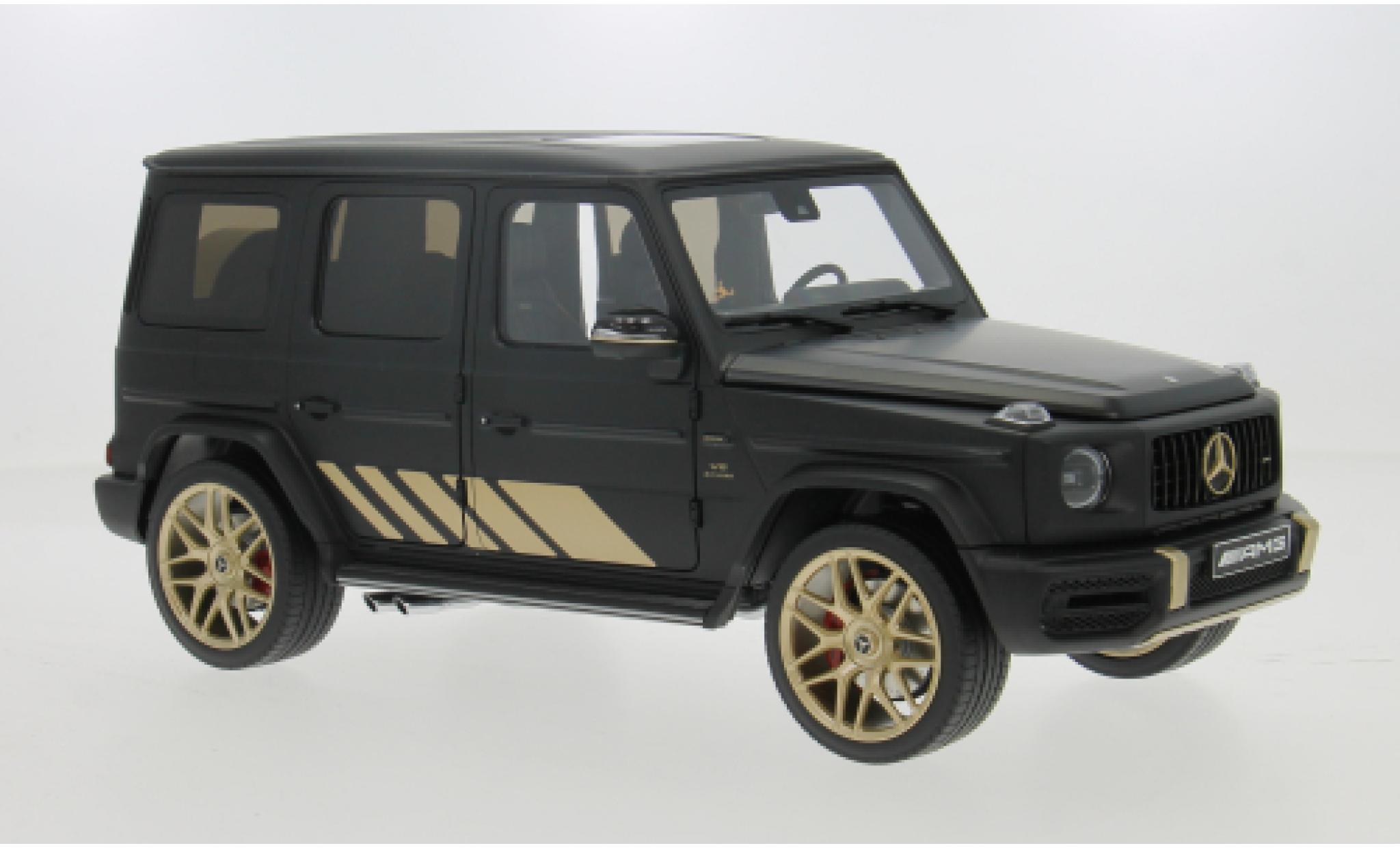 Mercedes Classe G 1/18 Almost Real AMG G63 (W463) zwart/gold 2024 1:18 modelauto