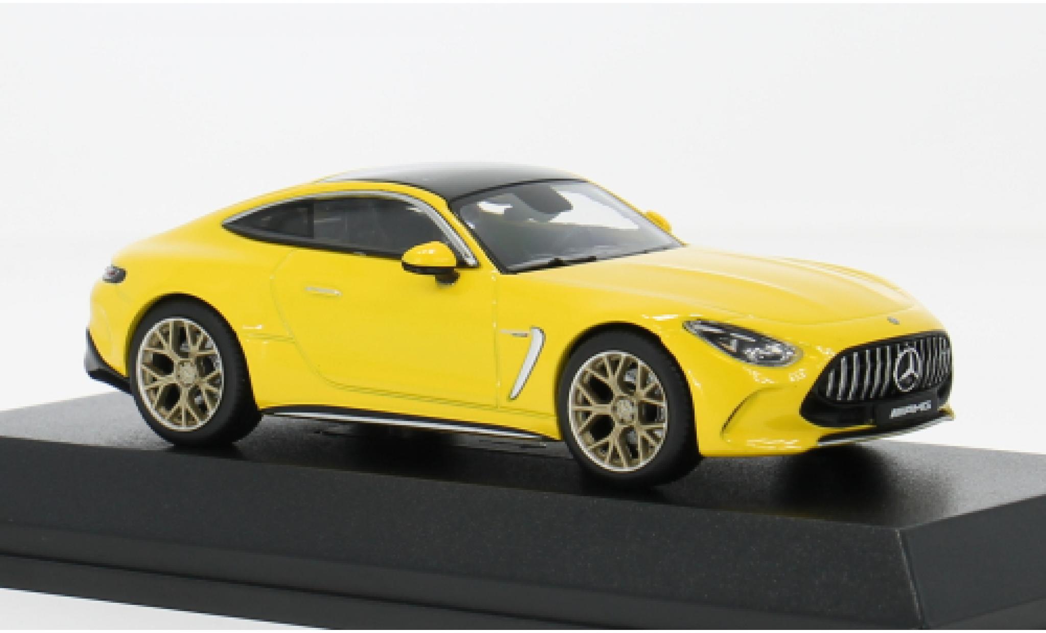 Mercedes AMG GT 1/43 iScale 63 4Matic geel 2023 1:43 modelauto