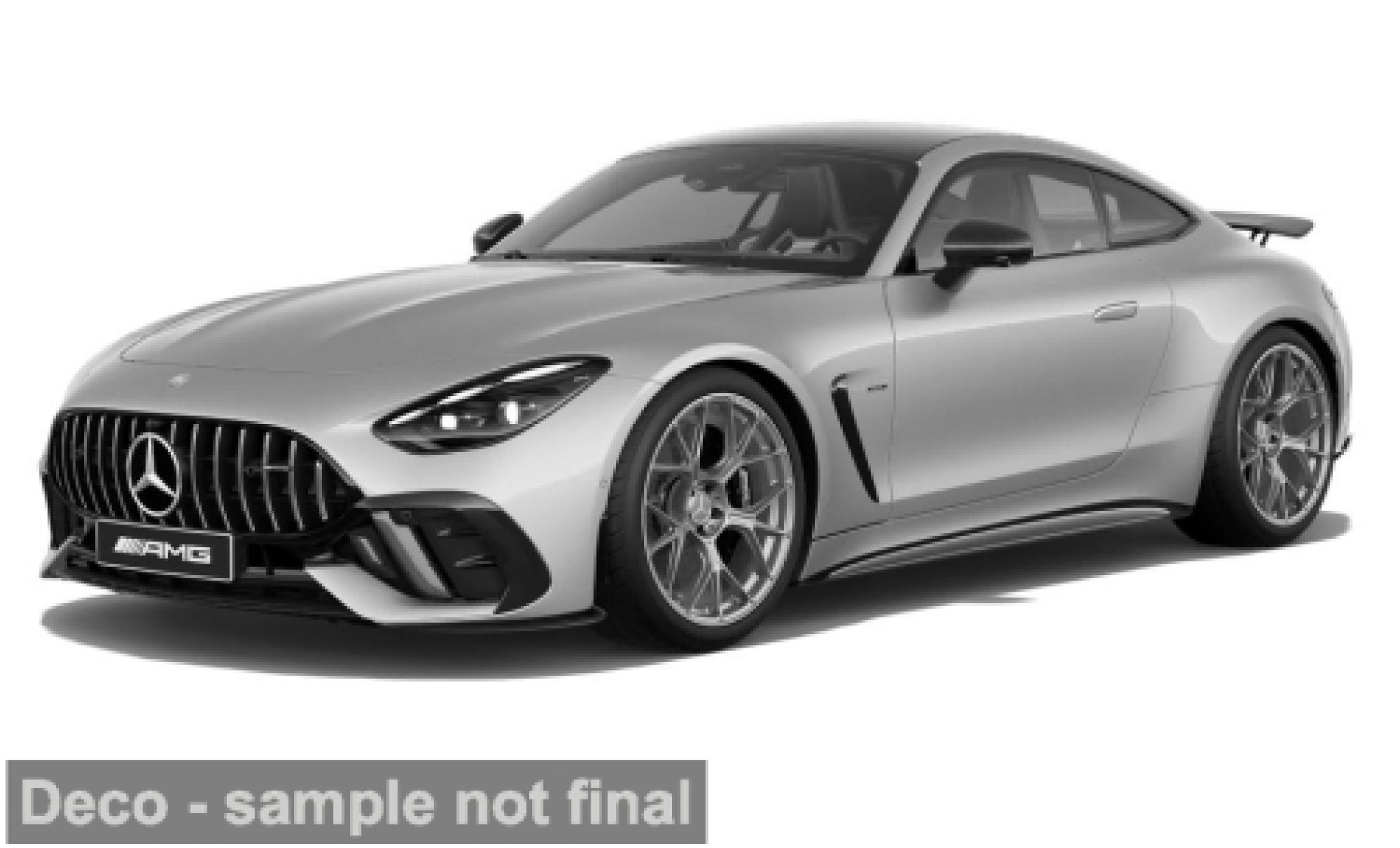 Mercedes AMG GT 1/18 I Norev Pro blauw 1:18 modelauto