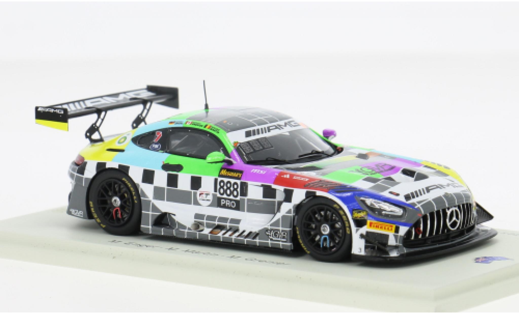 Mercedes AMG GT 1/43 Spark 3 EVO 12h Bathurst 2025 #888 M.Engel/M.Martin 1:43 modelauto