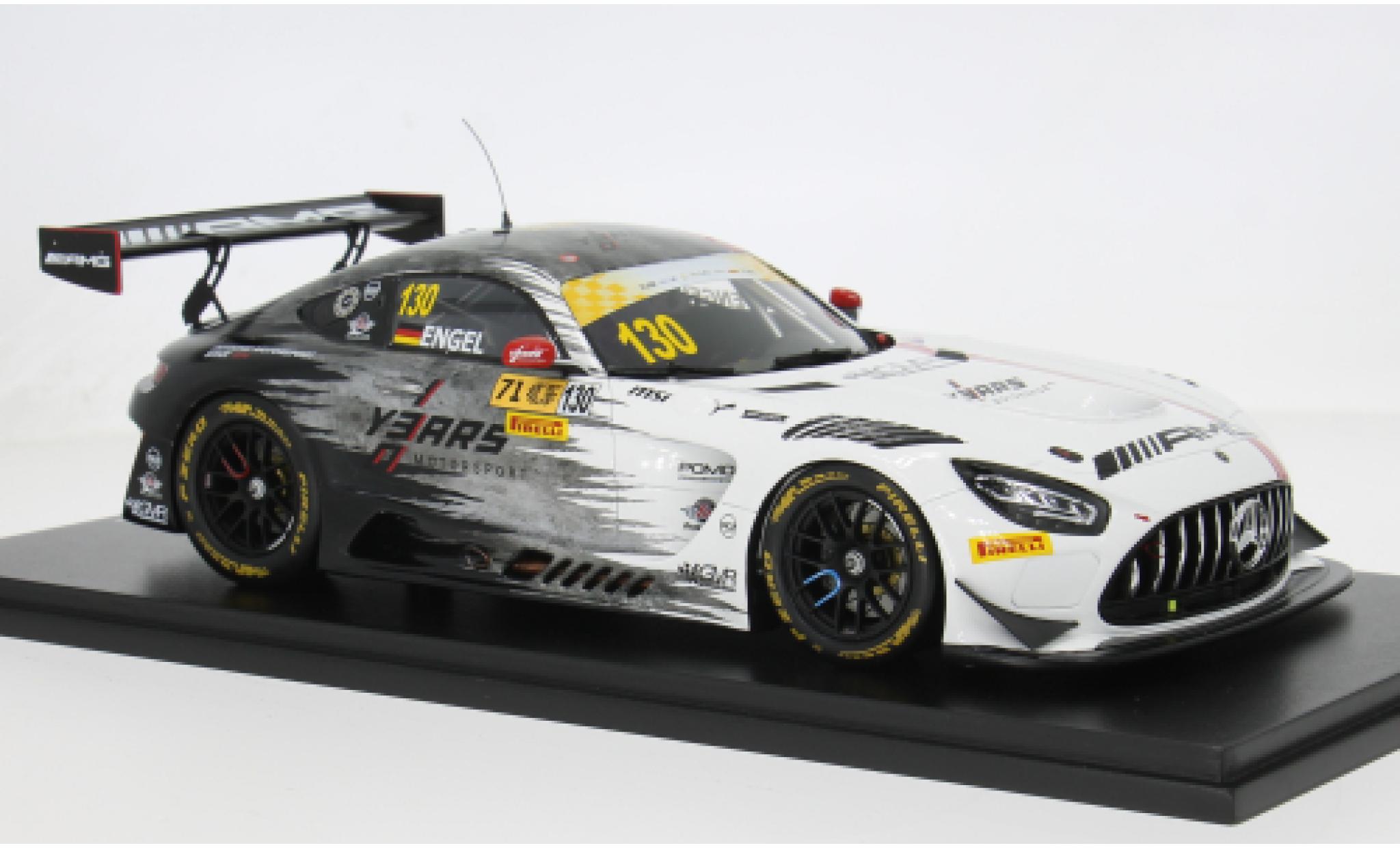 Mercedes AMG GT 1/18 Spark 3 EVO FIA GT World Cup Macau GT Cup 2024 #130 M.Engel 1:18 modelauto