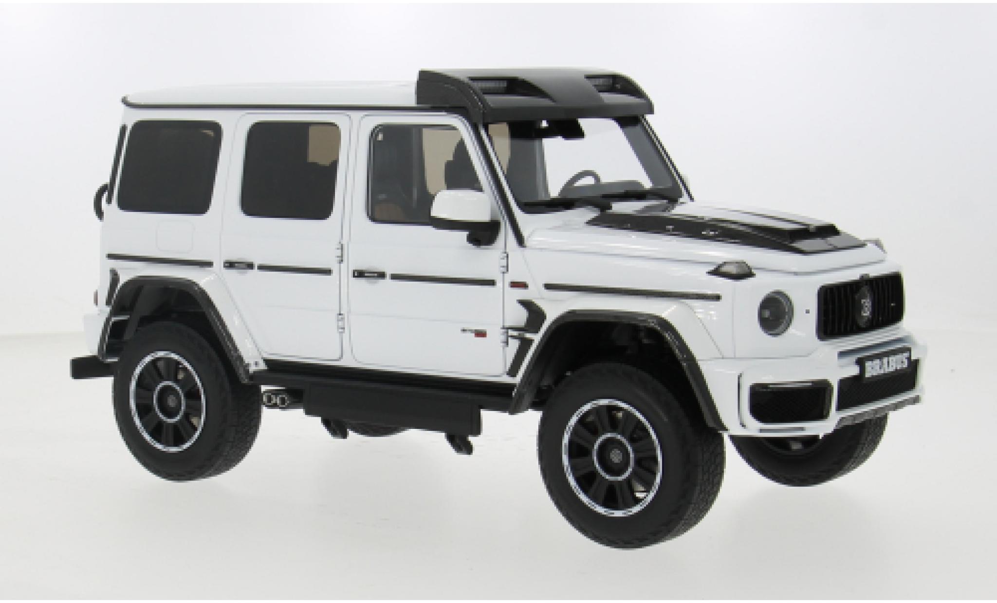 Mercedes Classe G 1/18 Almost Real Brabus G63 4x4 wit 2023 1:18 modelauto