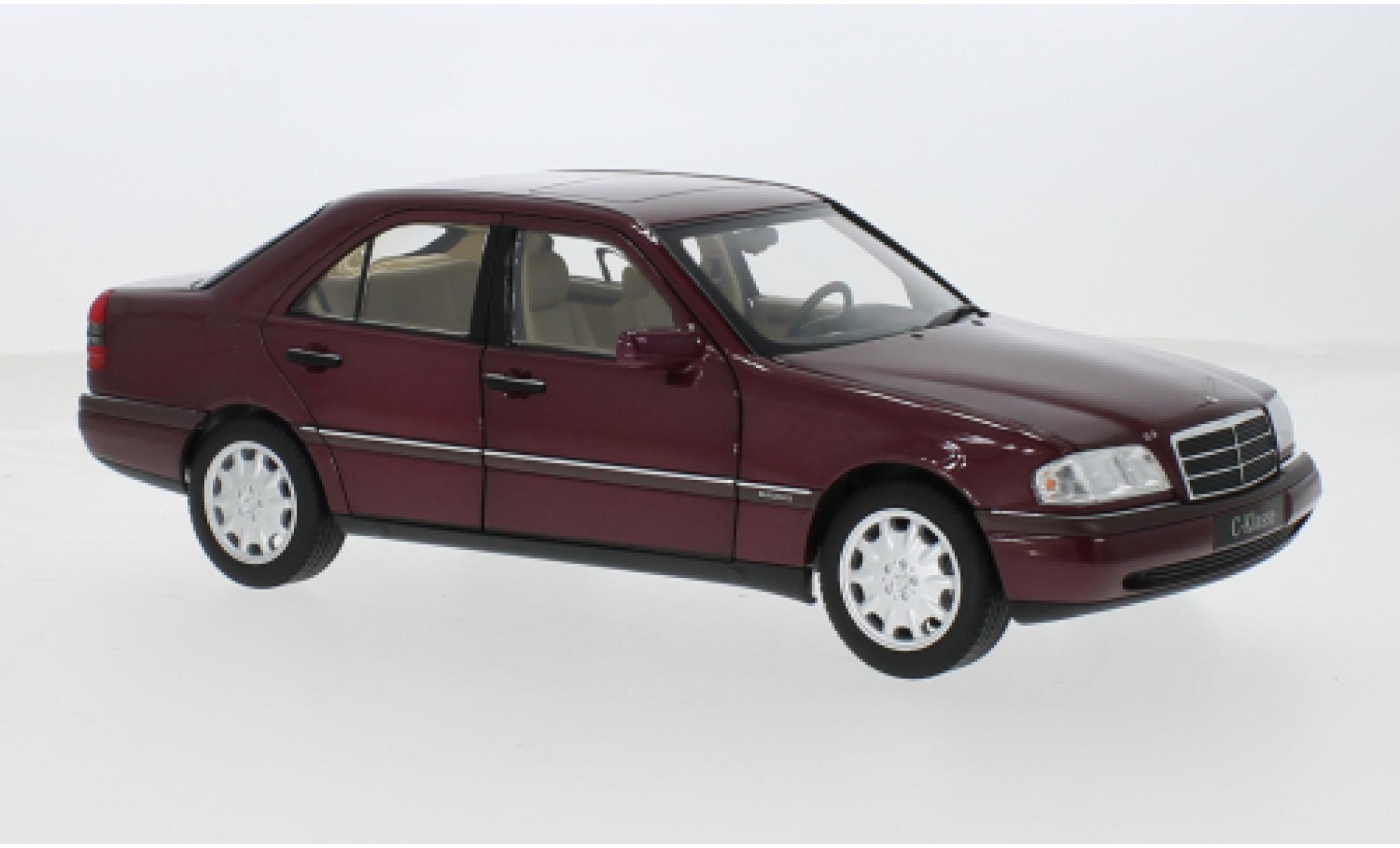 Mercedes Classe C 1/18 Norev (W202 rood 1:18 modelauto