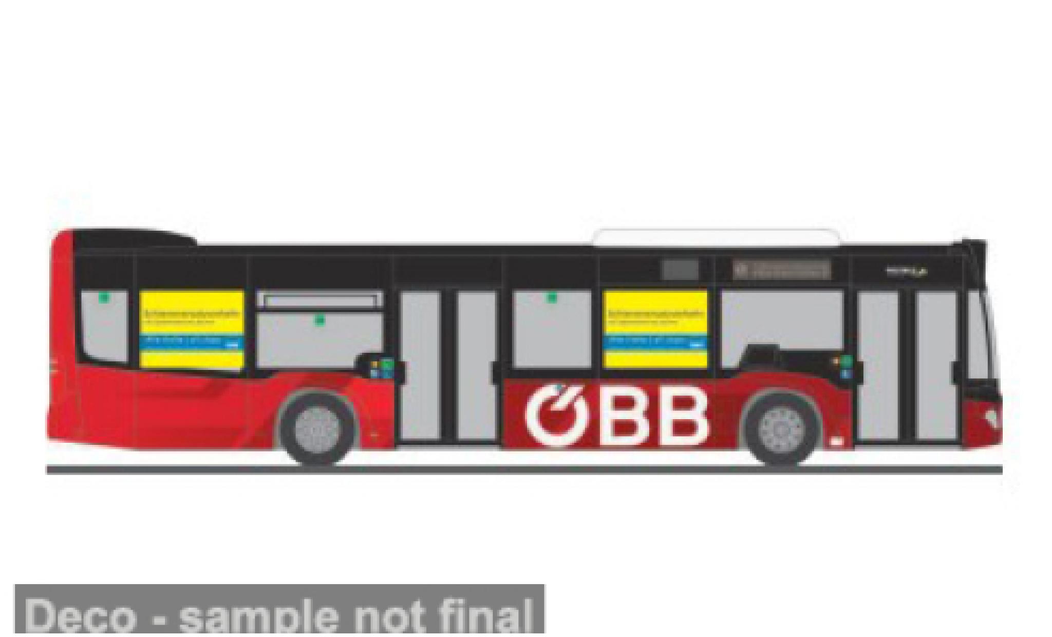 Mercedes Citaro 1/87 Rietze 2015 &Ouml;BB Postbus - SEV (AT) 1:87 modelauto