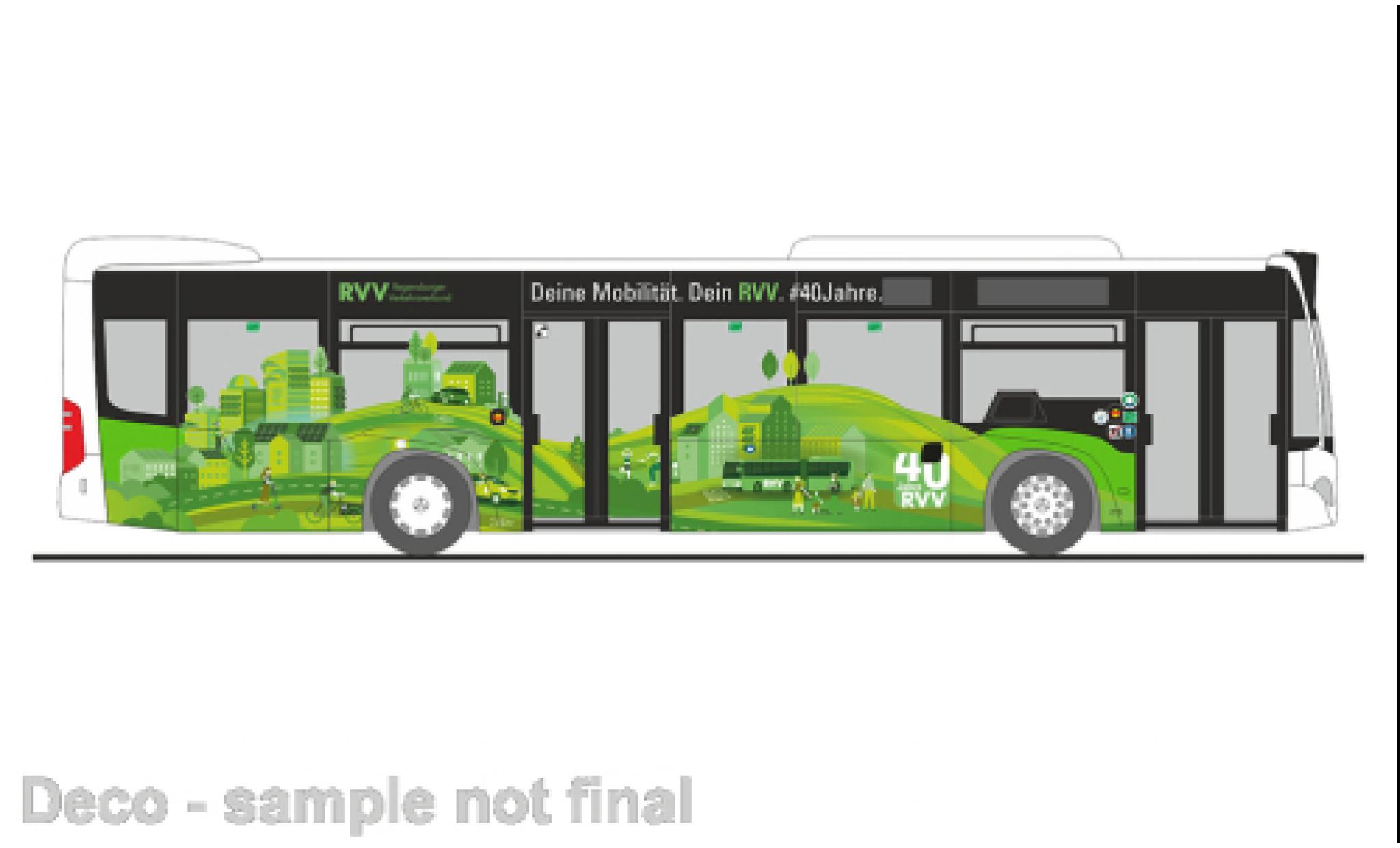 Mercedes Citaro 1/87 Rietze 40 Jahre 1:87 modelauto
