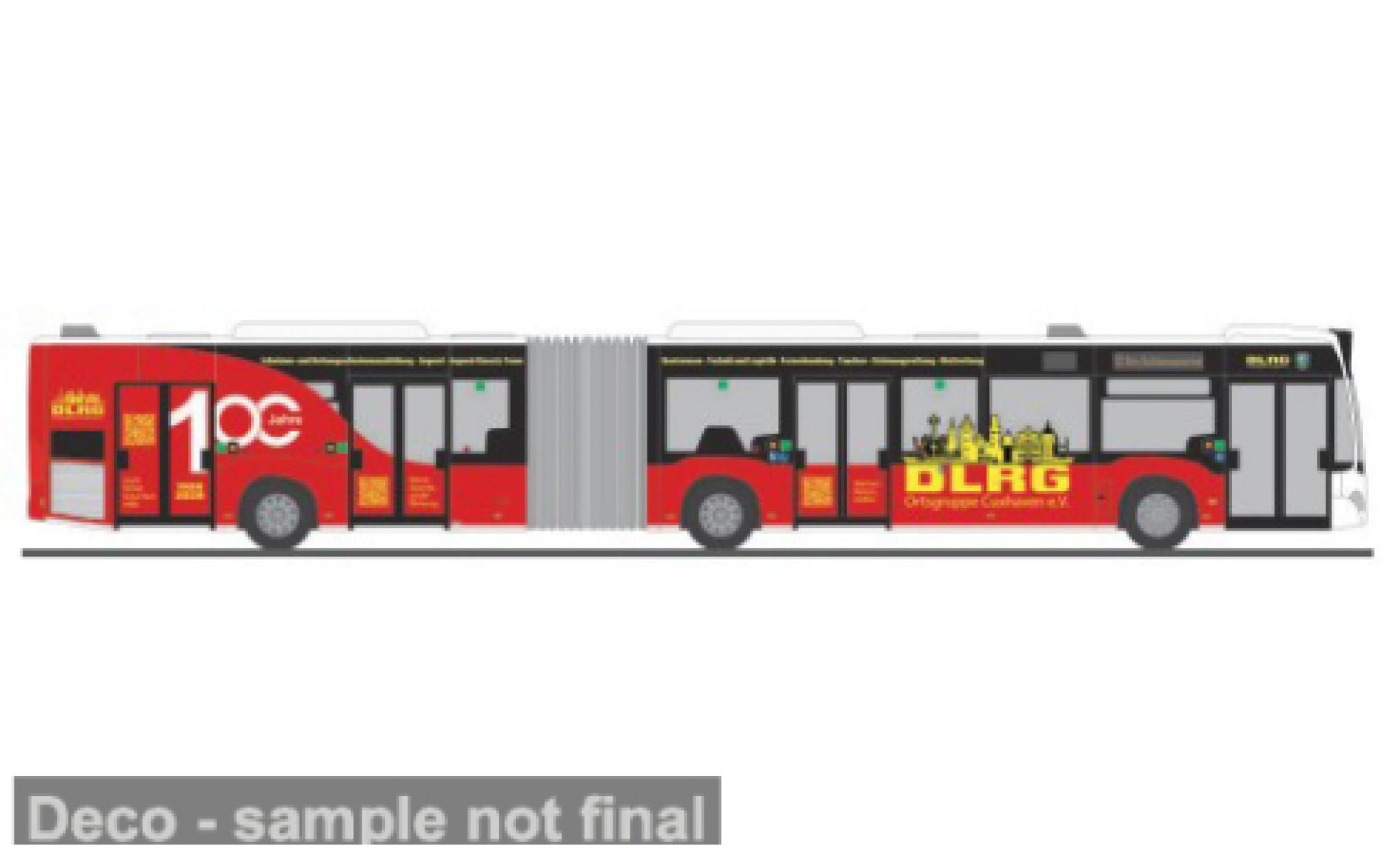 Mercedes Citaro 1/87 Rietze G 100 Jahre DLRG Cuxhaven 1:87 modelauto