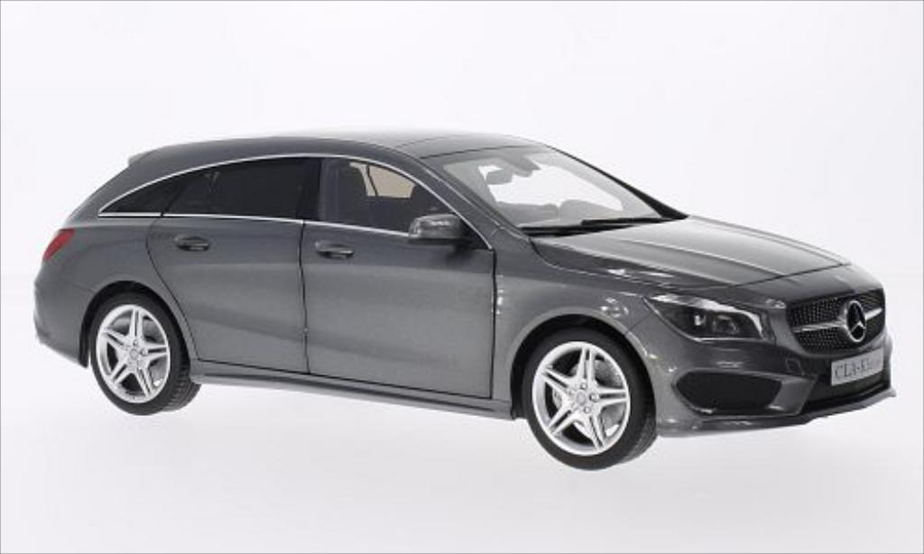 Mercedes CLA 1/18 Norev Klasse Shooting Stationwagen metallic grijs modelauto