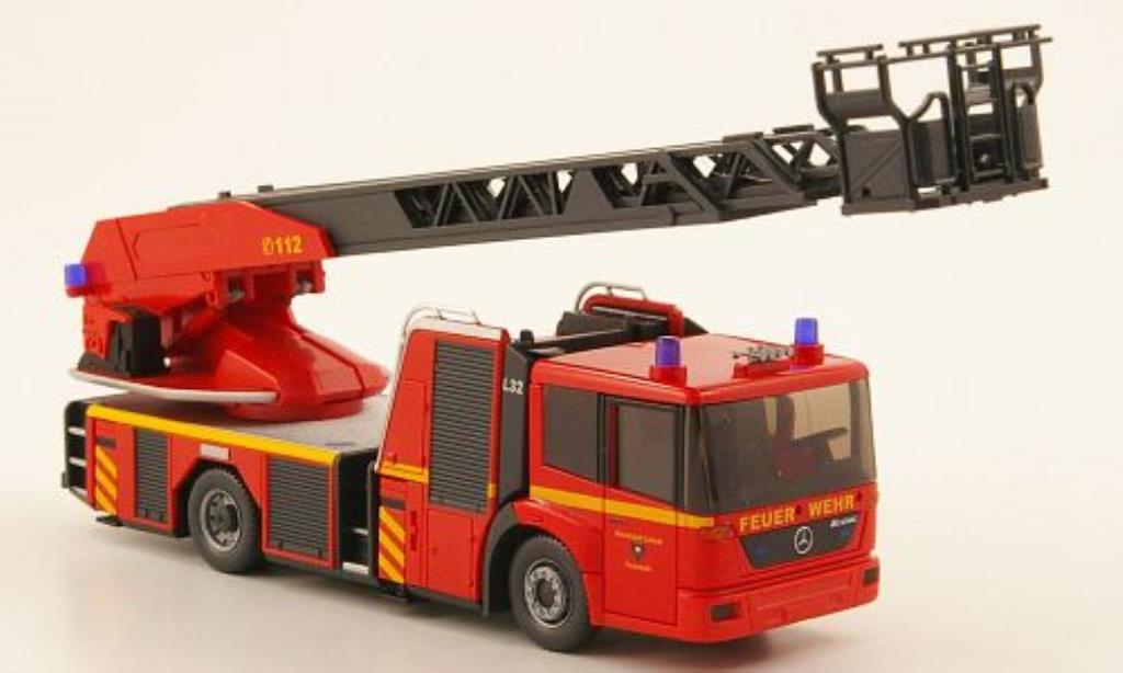 Mercedes Econic 1/87 Wiking DL 32 Brandweer Lubeck modelauto