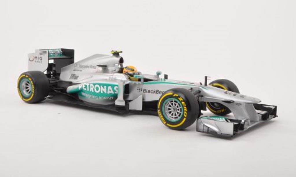 Mercedes F1 1/18 Minichamps W04 No.10 Petronas -Saison 2013 modelauto