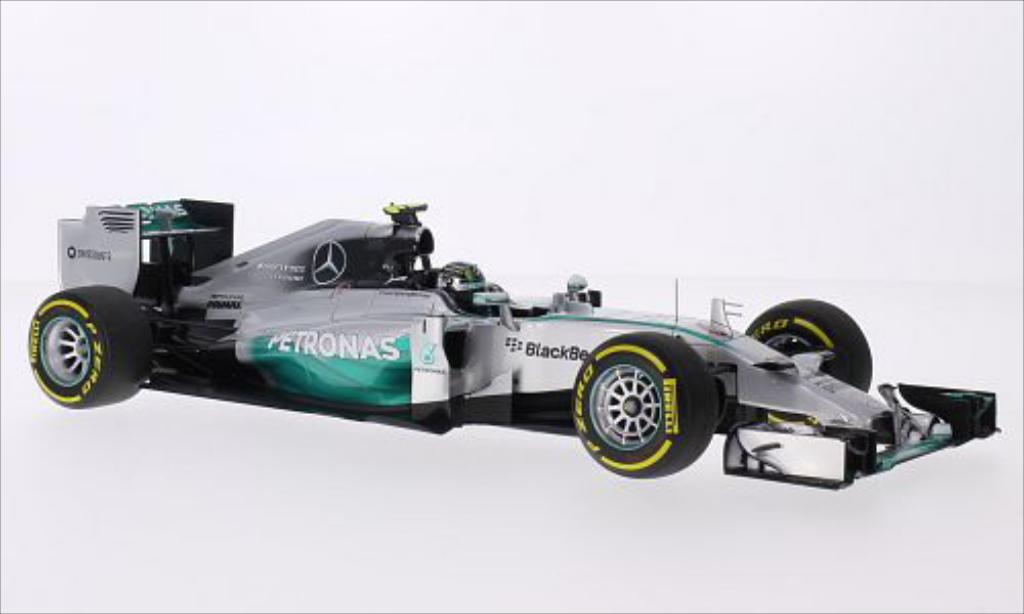 Mercedes F1 1/18 Minichamps W05 Hybrid No.6 AMG Petronas Team Petronas GP Abu Dhabi 2014 modelauto