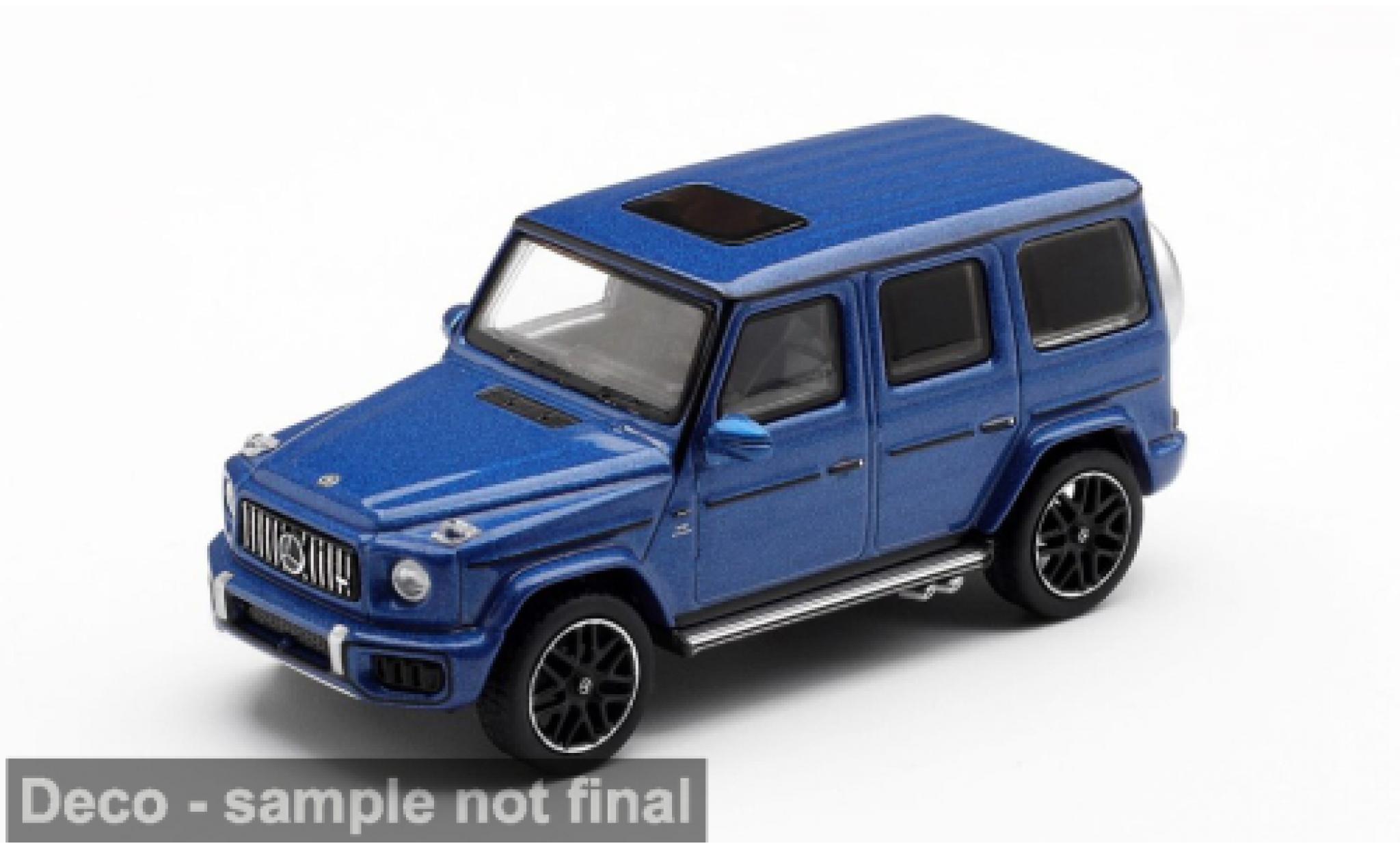 Mercedes Classe G 1/64 Mini GT blauw 2024 1:64 modelauto