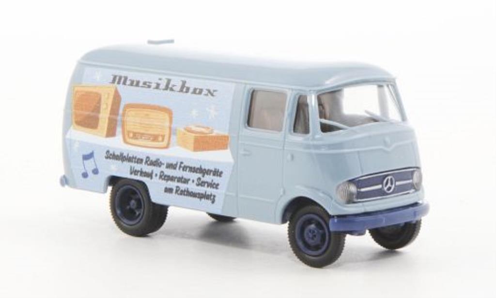 Mercedes L319 1/87 Brekina Kasten Musikbox modelauto