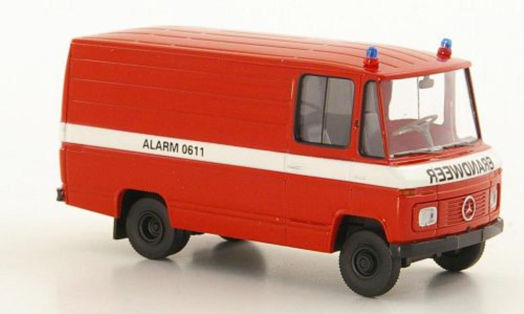 Mercedes L408 1/87 Brekina Kasten Brandweer Brandweer modelauto