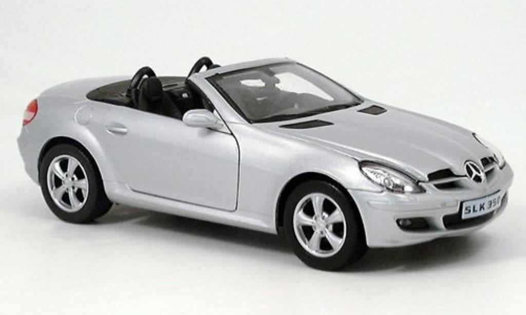 Mercedes Classe SLK 1/24 Welly 350 grijs modelauto