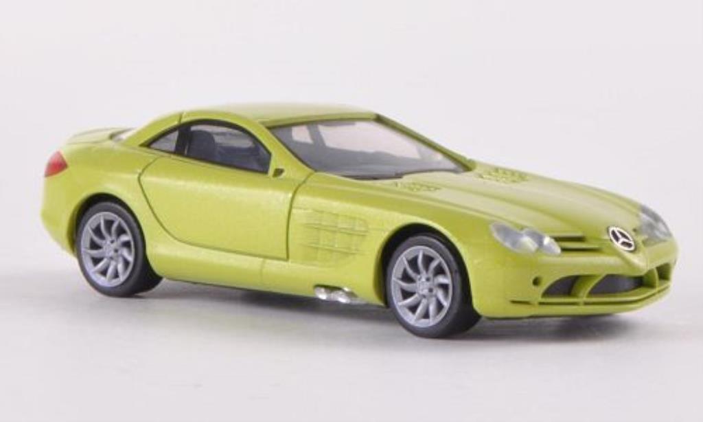 Mercedes SLR 1/87 Herpa McLaren grun 2004 modelauto