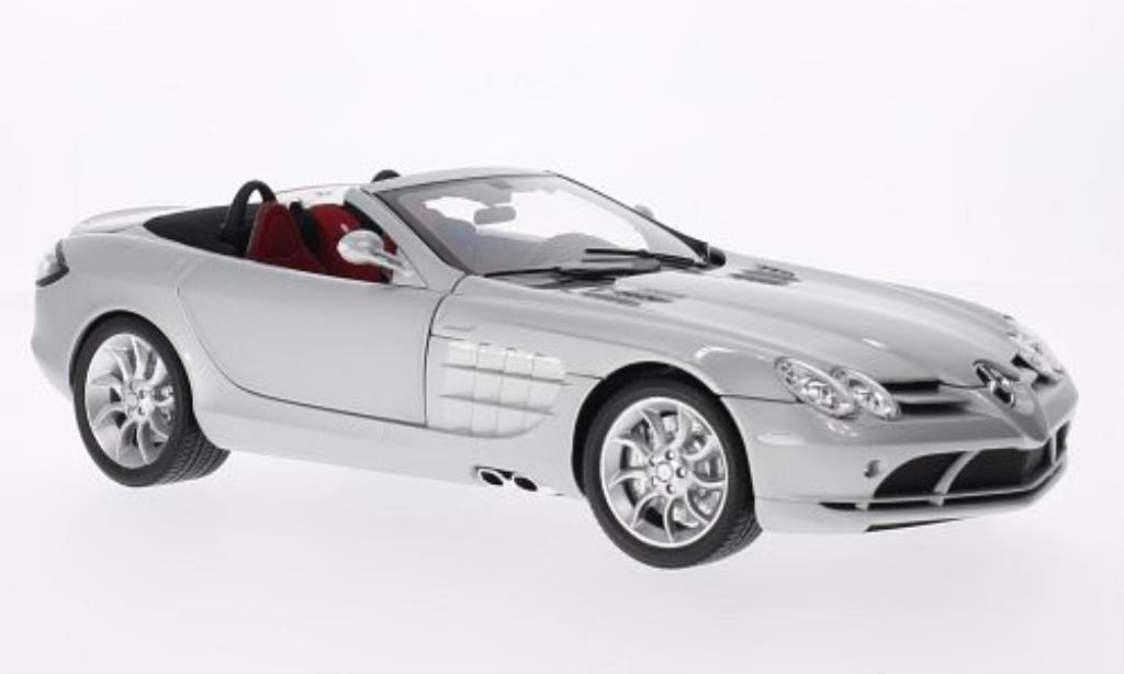 Mercedes SLR 1/18 Minichamps McLaren Roadster grijs 2007 modelauto