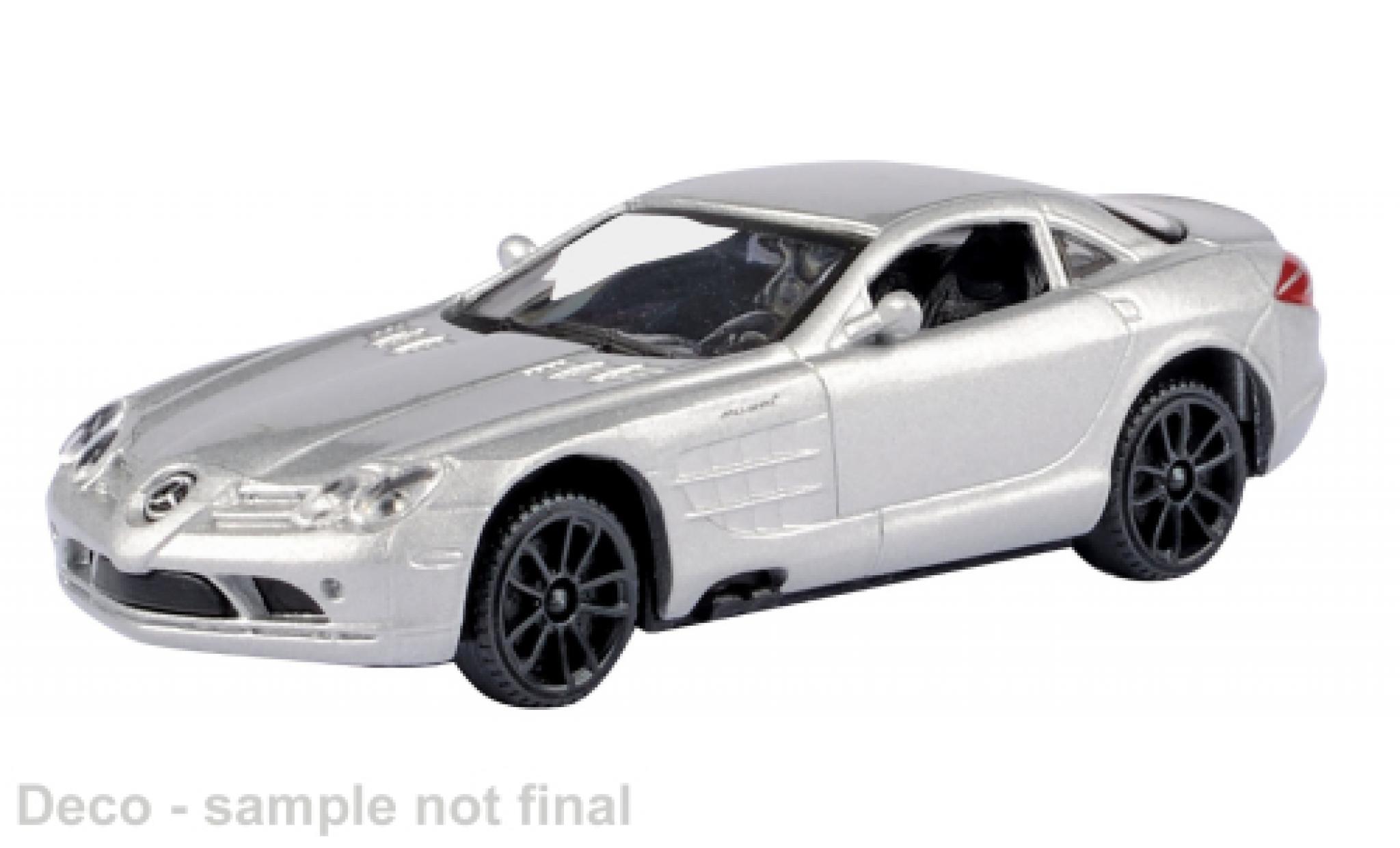 Mercedes SLR 1/43 Motormax McLaren grijs 1:43 modelauto