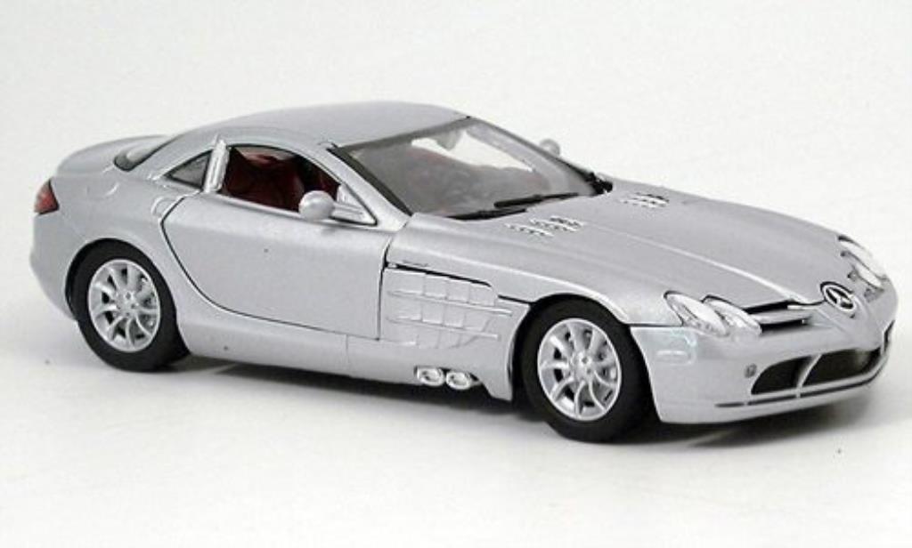 Mercedes SLR 1/24 Motormax McLaren grijs modelauto