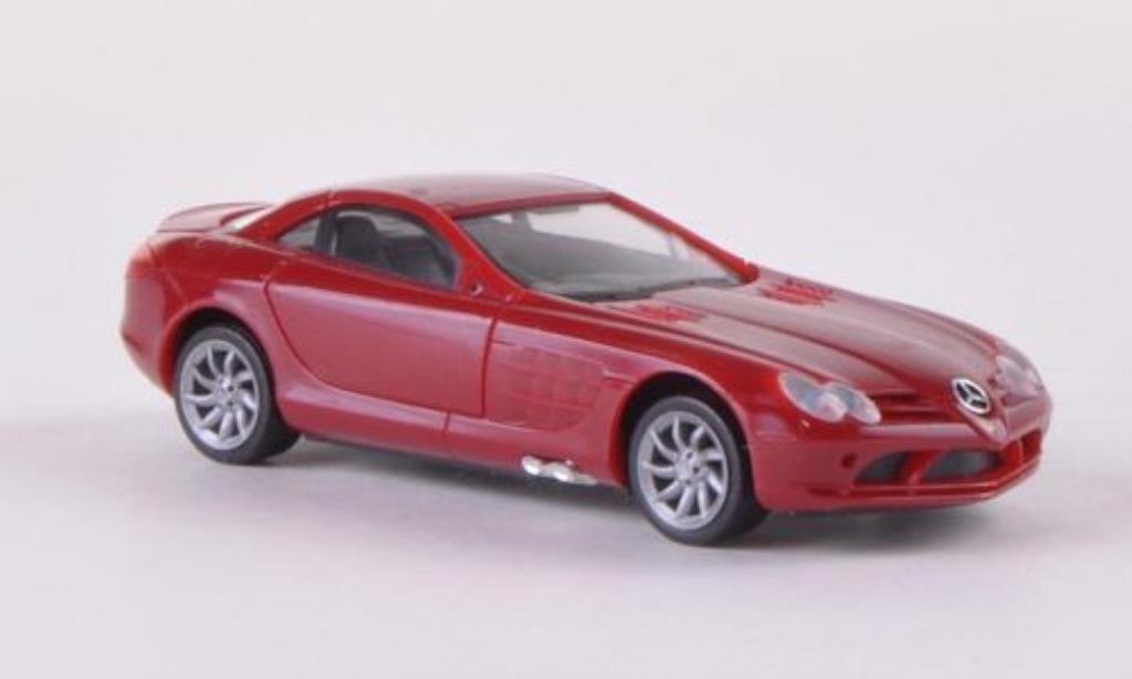 Mercedes SLR 1/87 Herpa McLaren wein-rood modelauto