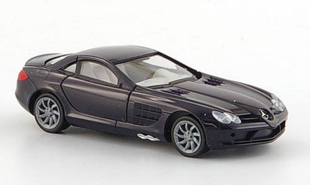 Mercedes SLR 1/87 Herpa zwart 2004 modelauto