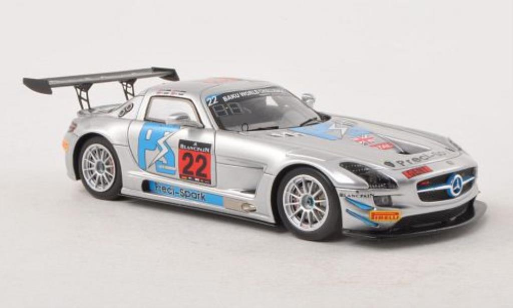 Mercedes SLS 1/43 Spark AMG GT3 No.22 Preci- 24h Spa 2013 /G.Jones modelauto