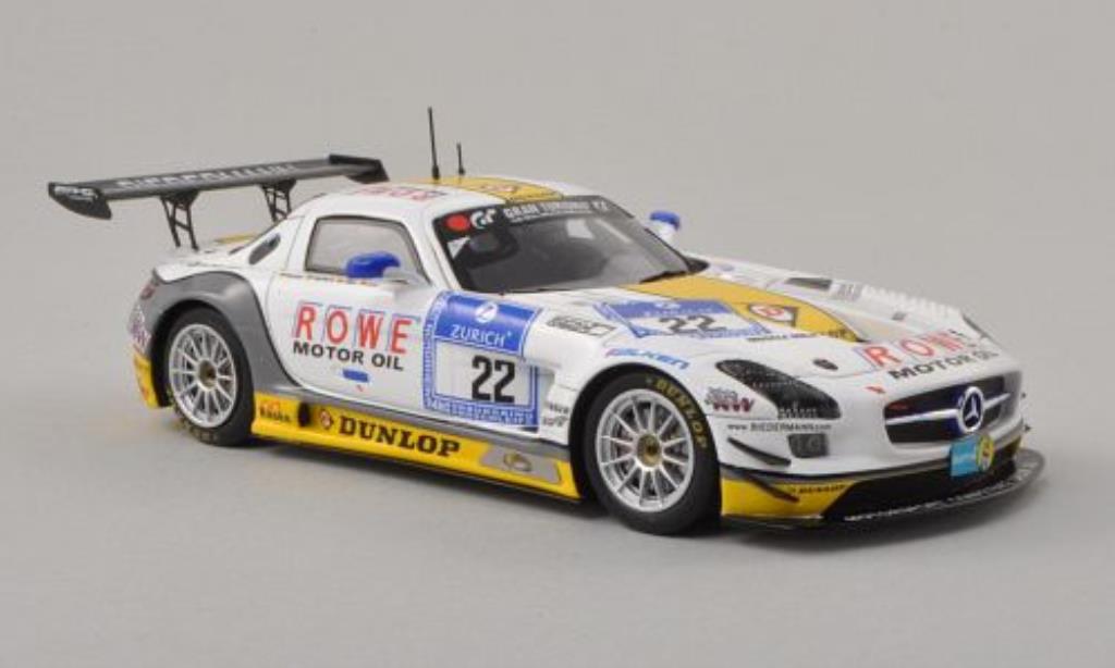 Mercedes SLS 1/43 Spark AMG GT3 No.22 ROWE/Biedermann 24h Nurburgring 2013 /N.Bastian modelauto
