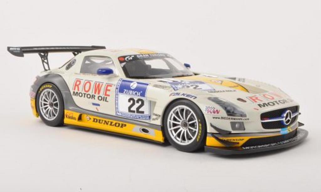 Mercedes SLS 1/18 Minichamps AMG GT3 No.22 Rowe Racing 24h Nurburgring 2013 /Bastian modelauto