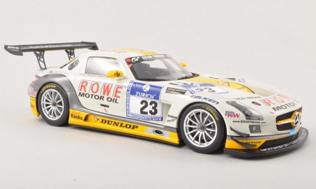 Mercedes SLS 1/18 Minichamps AMG GT3 No.23 Rowe Racing 24h Nurburgring 2013 /Jager modelauto