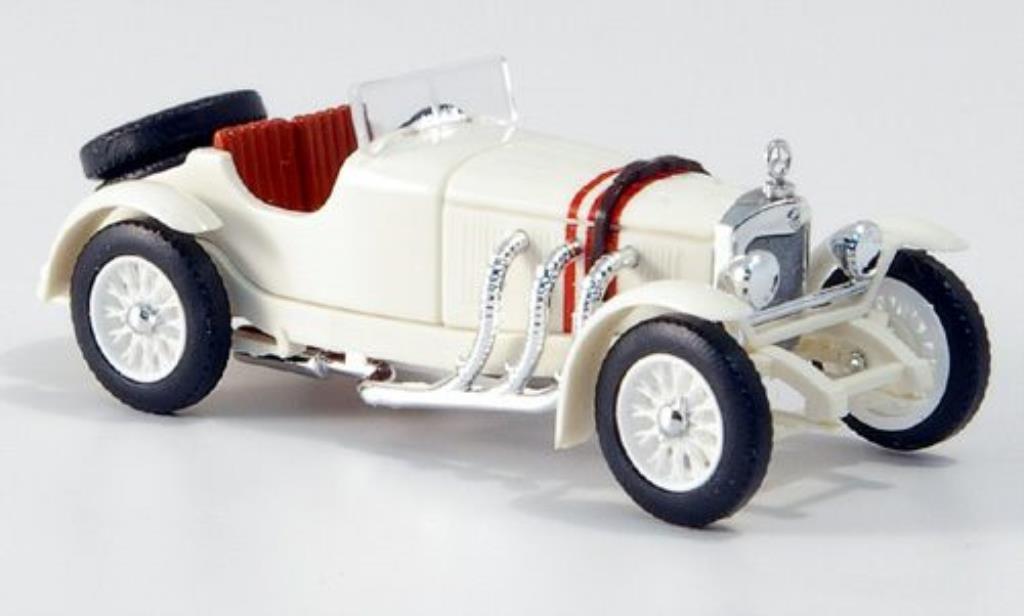 Mercedes SSK 1/87 Busch wit lenkbare Rader 1928 modelauto